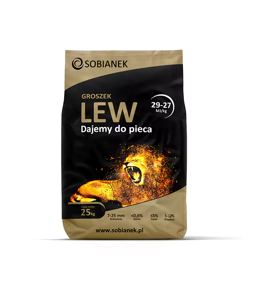 Węgiel groszek Sobianek LEW 1000 kg