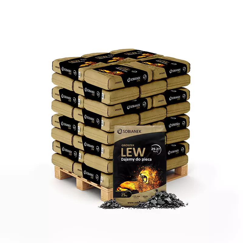 Węgiel groszek Sobianek LEW 1000 kg